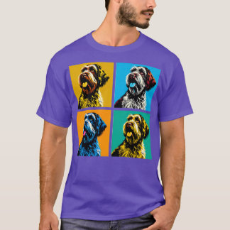 T-shirt Pointeur à poils durs Griffons Cadeaux Amoureux de