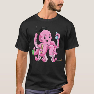 T-shirt Pointeur enseignant Octopus