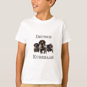 T-shirt Pointeurs allemands à poils courts