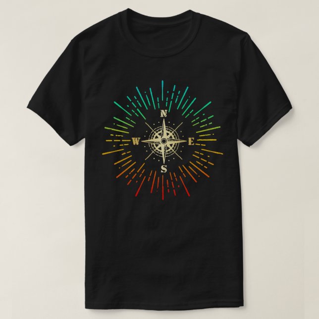 T-shirt Points de la boussole (Design devant)