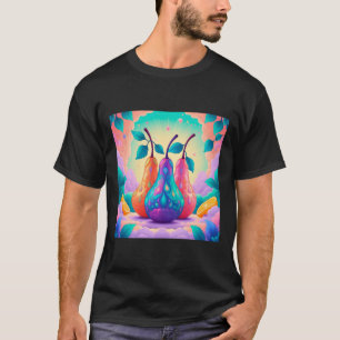 T-shirt Poire colorée