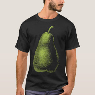 T-shirt Poire Fruit Aliments Amoureux Cadeau Graphique Vin