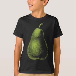 T-shirt Poire Fruit Aliments Amoureux Cadeau Graphique Vin