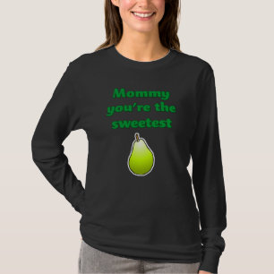T-shirt Poire verte douce