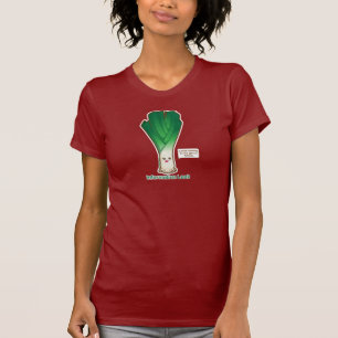 T-shirt Poireau de l'information