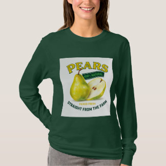 T-shirt Poires – 100% Fruits de Ferme Frais Naturels Desi