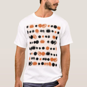 T-shirt Pois Abstraits : Géométrie aquarelle.