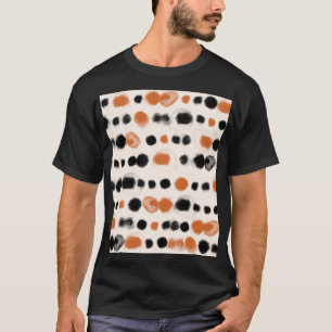 T-shirt Pois Abstraits : Géométrie aquarelle.