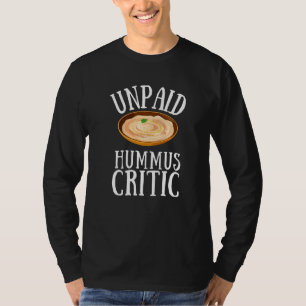 T-shirt Pois Chiches Hummus Tahini Falafel Pita Et Vegetar
