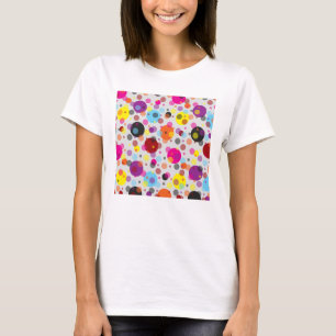 T-shirt Pois coloré