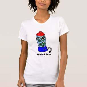 T-shirt pois tourbillonnés