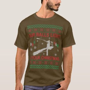 T-shirt Poison de Christmas Ugly Christmas Sweater For Lin