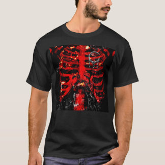 T-shirt {POISONLAND} Chemise de cage thoracique