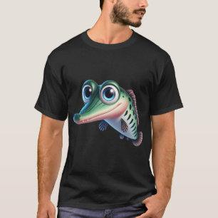 T-shirt Poisson Adorable Alligator