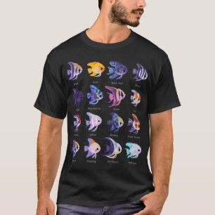 T-shirt Poisson ange ! (d'eau douce) - nom