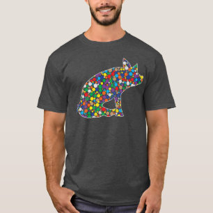 T-shirt Poisson arc-en-ciel coloré Pochon International Do