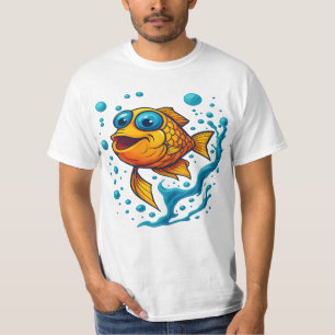 T-shirt poisson aux grands yeux