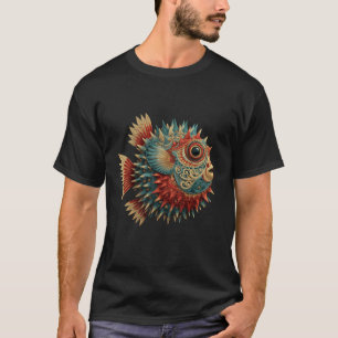 T-shirt Poisson ballon Poisson animal motif Mer Océan Tétr