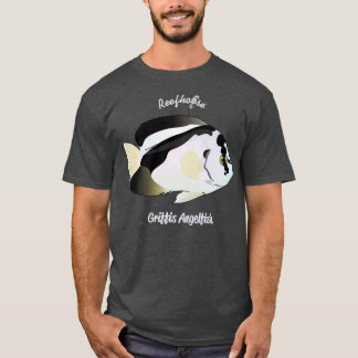 T-shirt Poisson blanc