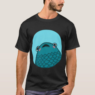 T-shirt Poisson Bleu