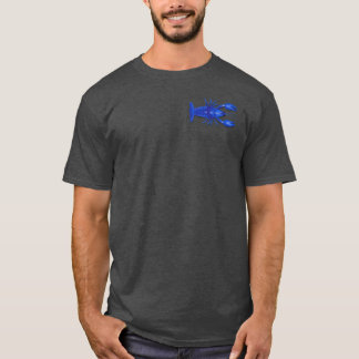 T-shirt Poisson bleu