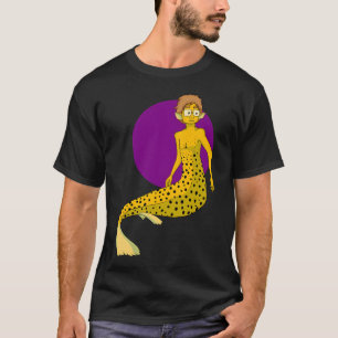 T-shirt Poisson boîte jaune Merman