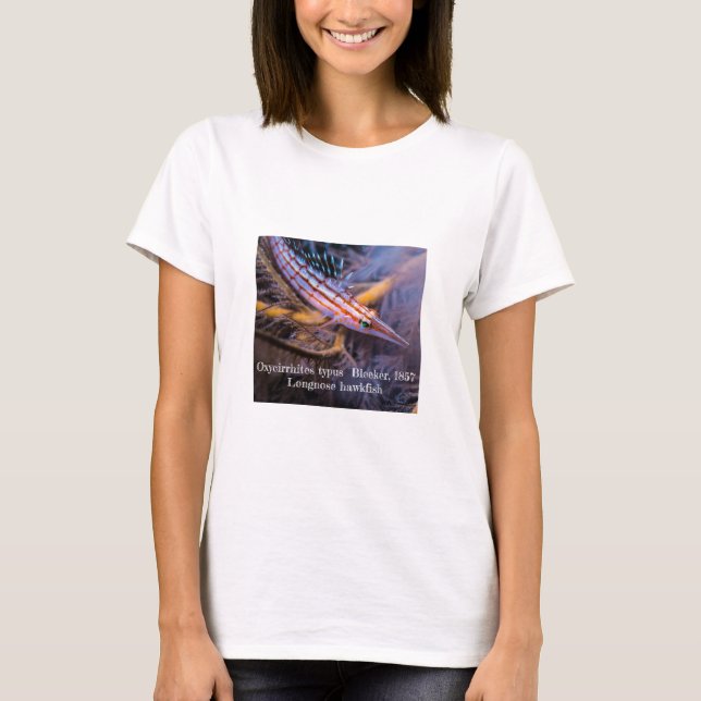T-shirt Poisson-chat à long nez (Devant)