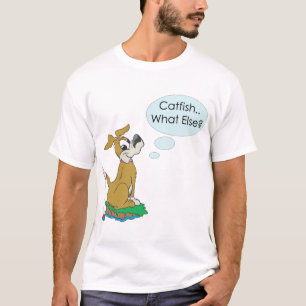 T-shirt Poisson-chat drôle de pêche d'humour de pêche de
