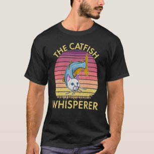 T-shirt Poisson-chat Silure Pêche à la silure Humour
