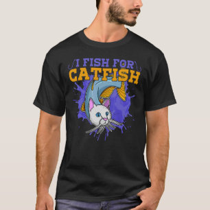 T-shirt Poisson-chat Wels Pêche au poisson-chat Humour 5