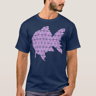 T-shirt Poisson clair pourpre