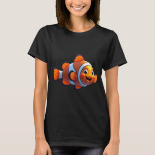 T-shirt Poisson clown heureux