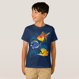 T-shirt Poisson coloré
