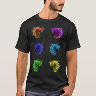 T-shirt Poisson Combattant