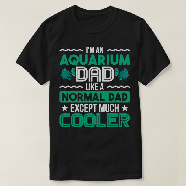 T-shirt Poisson Contenant Aquaristique Aquascapage Poisson (Design devant)