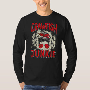 T-shirt Poisson-crevettes blanchies Junkie Femmes Poisson-