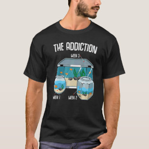 T-shirt Poisson d'aquarium Aquariophile Aquascaping Fan N