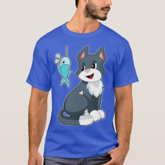 T-shirt Poisson de chat