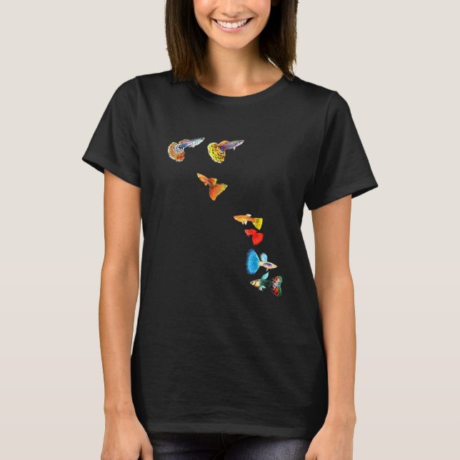 T-shirt Poisson de chiot pour toujours (Devant)