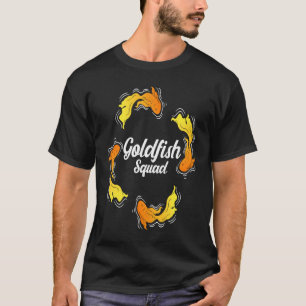 T-shirt Poisson de combat Goldfish Squad Aquaristics