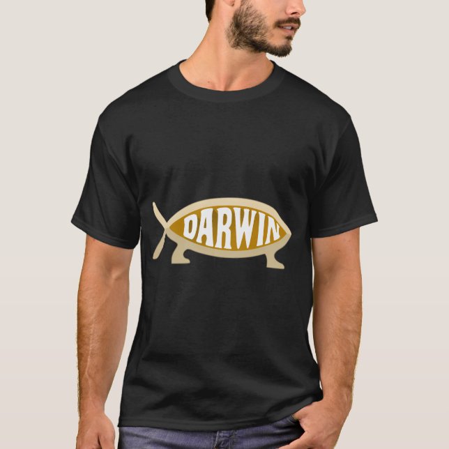 T-shirt Poisson de Darwin (Devant)
