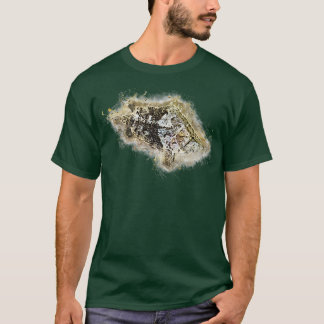 T-shirt Poisson de la feuille Monocirrhus polyacanthus