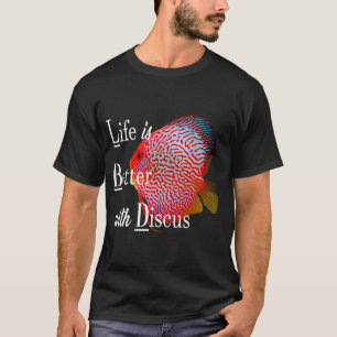 T-shirt Poisson Discus