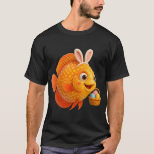 T-shirt Poisson Discus de Pâques