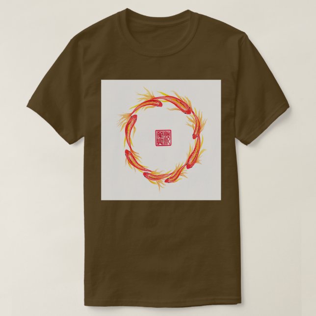 T-shirt Poisson d'or 38 (Design devant)