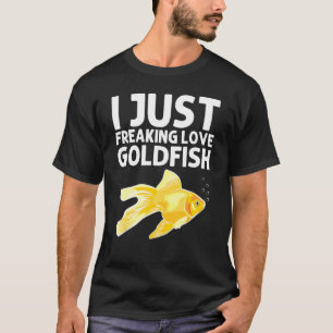 T-shirt Poisson d'or pour hommes femmes Aquarium d'or Pois
