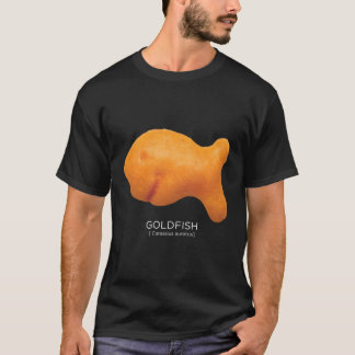 T-shirt Poisson d'or scientifique avec capuchon