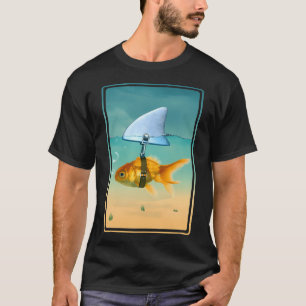 T-shirt poisson doré