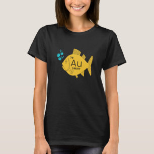 T-shirt Poisson doré