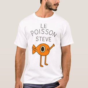 T-shirt Poisson Drôle Le Poisson Steve Pour Enfants Femmes